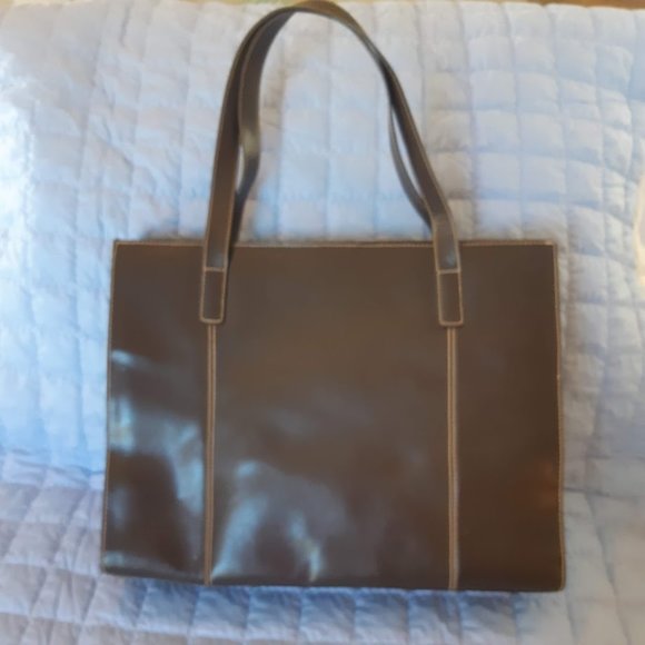 Dark Brown  Shoulder Bag Purse - Picture 1 of 3